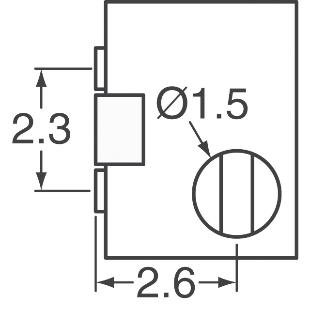 SM-43TA101 Nidec Copal Electronics  Trimmer Potentiometers